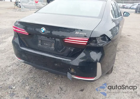 2024 BMW 530I xDrive from USA, damaged, VIN WBA53FJ03RCR18428